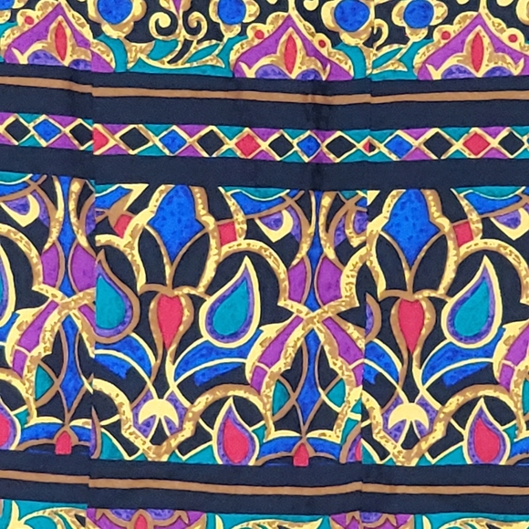 Maggie London 100% Silk Blazer Lightweight Jacket size 8 - Picture 3 of 5